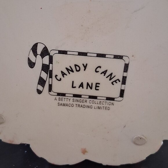 Betty Singer Collection Candy Can Lane Christmas Snowman Ornament - Picture 7 of 7